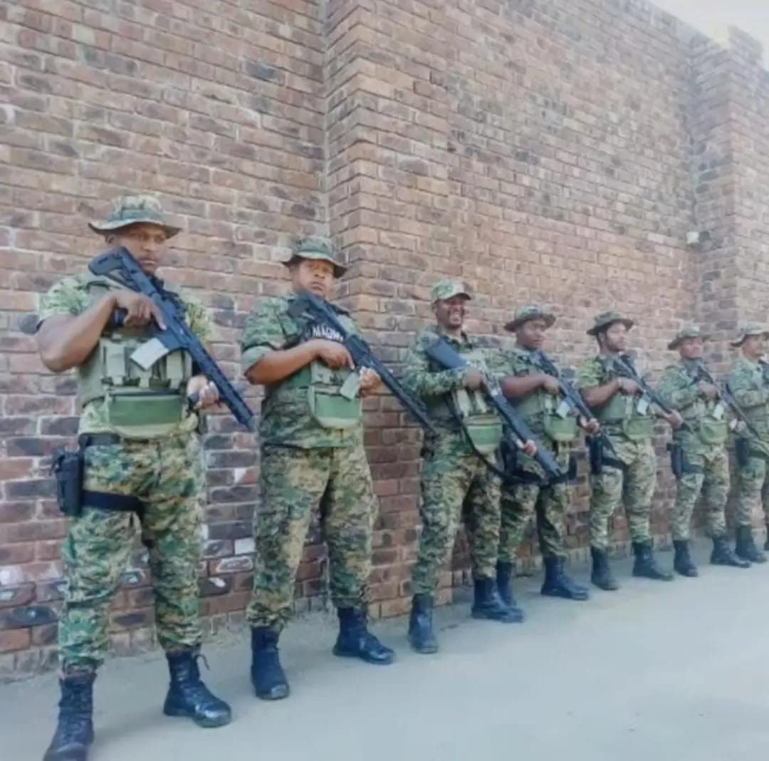 Lwazi Security armed tactical unit
