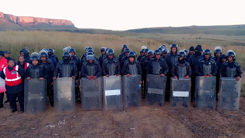 Lwazi Security riot and crowd control unit